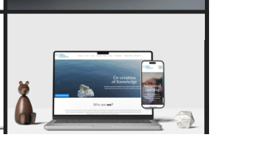 Community website example with local business information